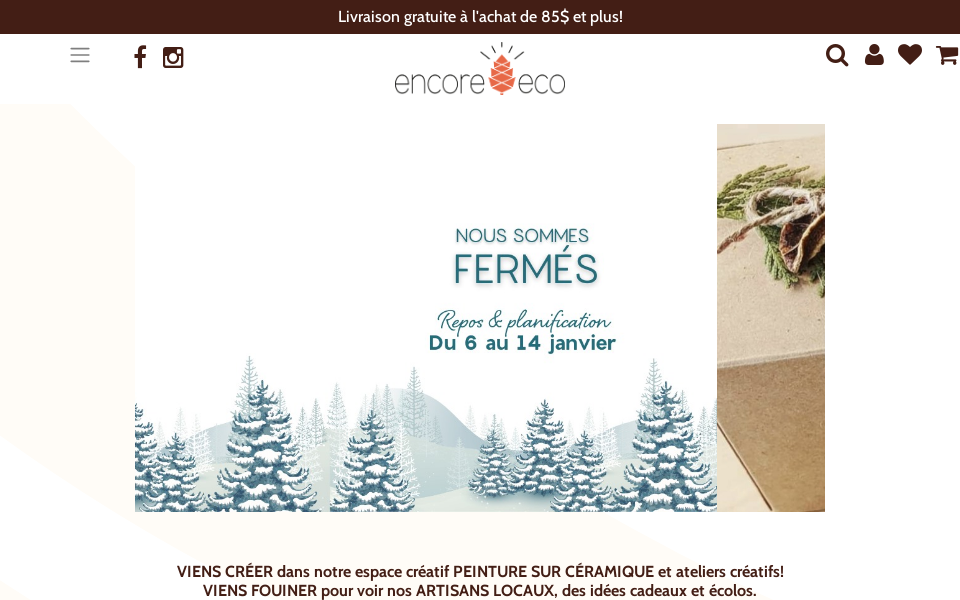 encoreco.ca/ screen capture