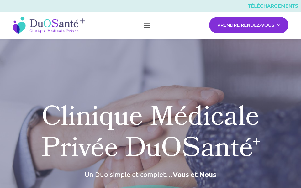 cliniqueduosante.ca/ screen capture