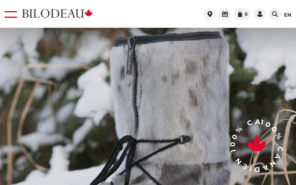 bilodeaucanada.com screen capture