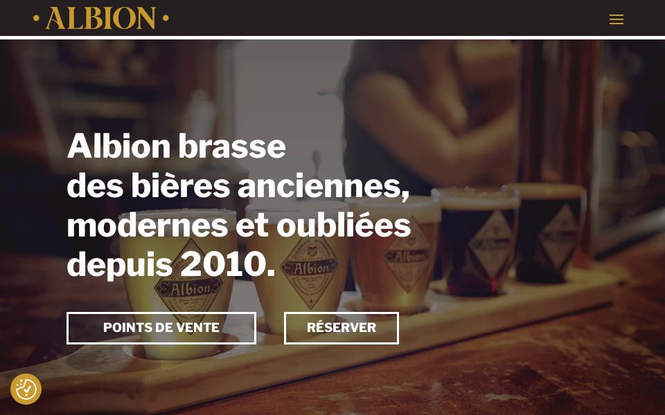 www.brasseriealbion.com screen capture
