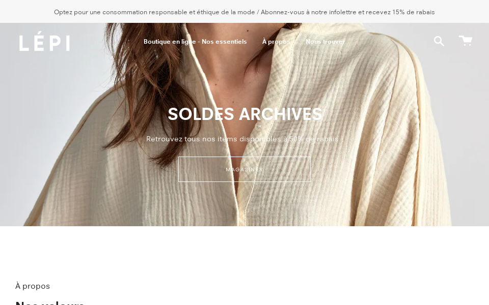 lepidoptere.ca/ screen capture