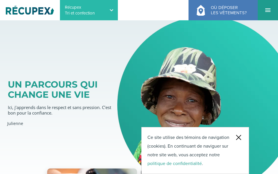 recupex.ca/ screen capture