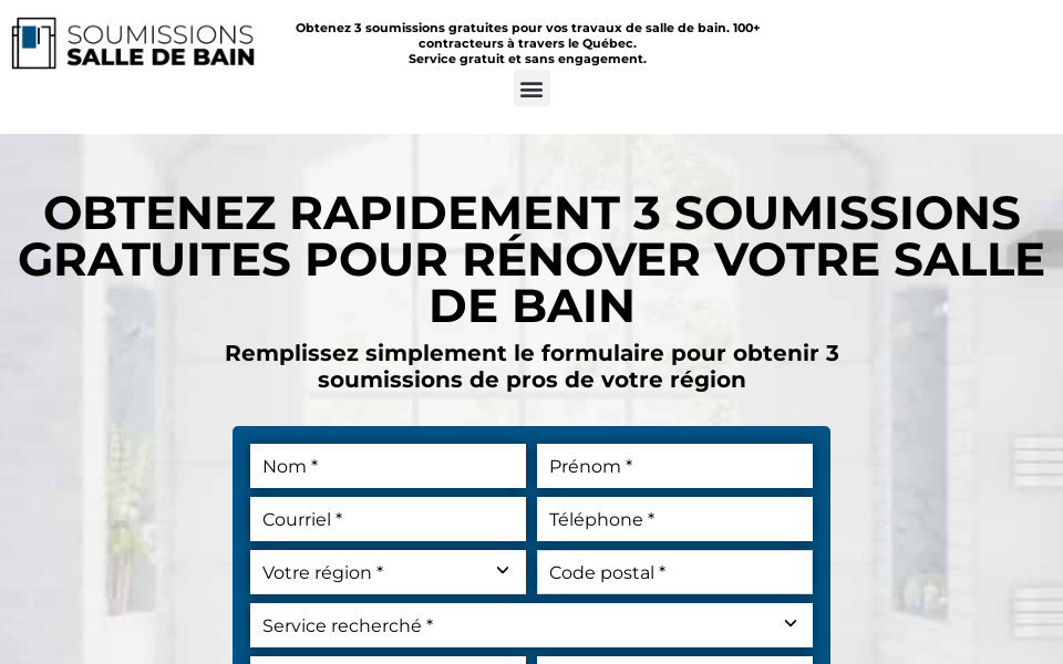 www.soumissionssalledebain.ca screen capture
