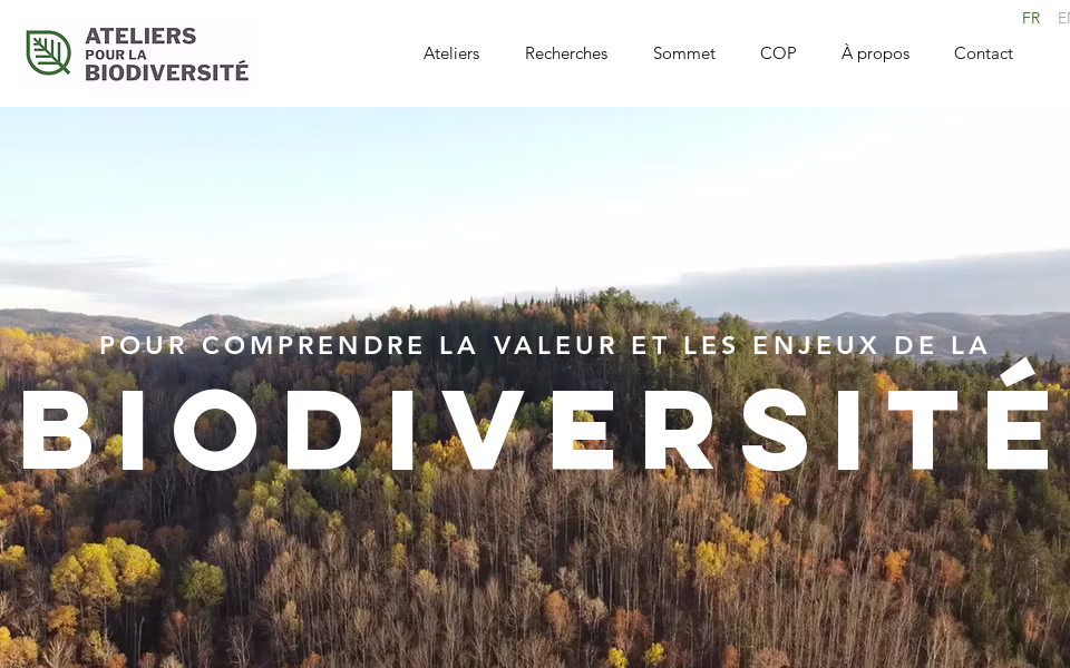 www.ateliersbiodiversite.org/ screen capture