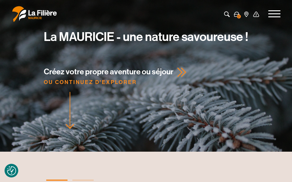 mycomauricie.com/ screen capture