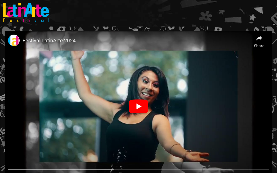 latinarte.ca/ screen capture