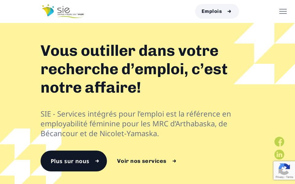 siemploi.com/ screen capture