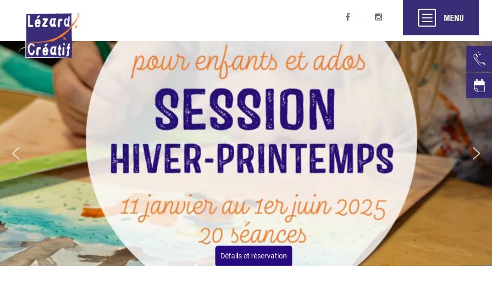 www.lezard-creatif.ca screen capture