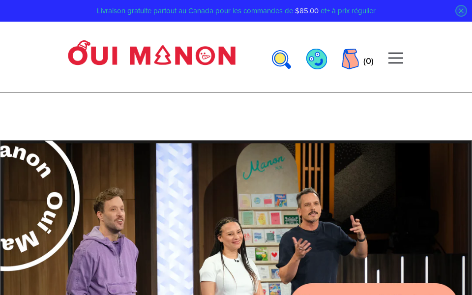 ouimanon.com/ screen capture