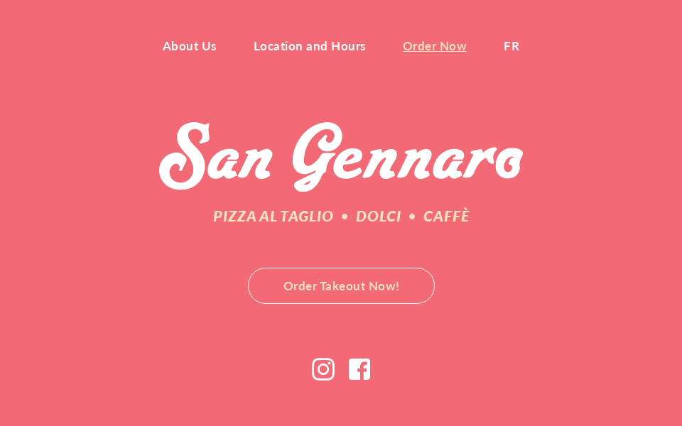 sangennaro.ca/ screen capture