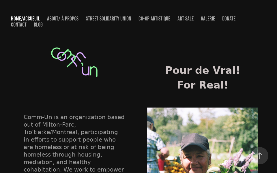 comm-un.org/ screen capture