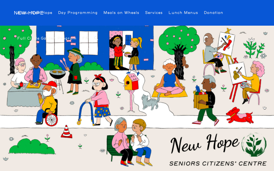 newhopendg.com/ screen capture