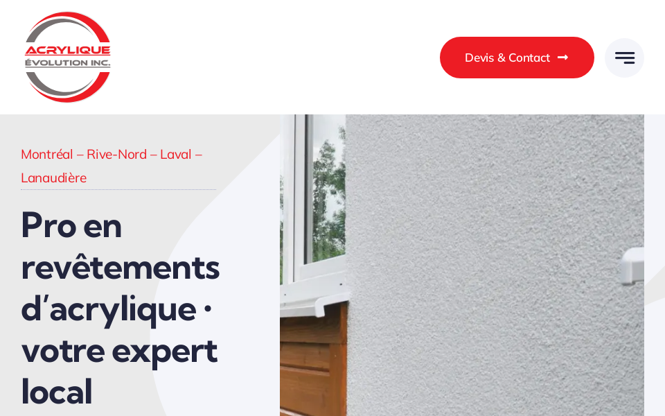 www.acrylique.quebec/ screen capture