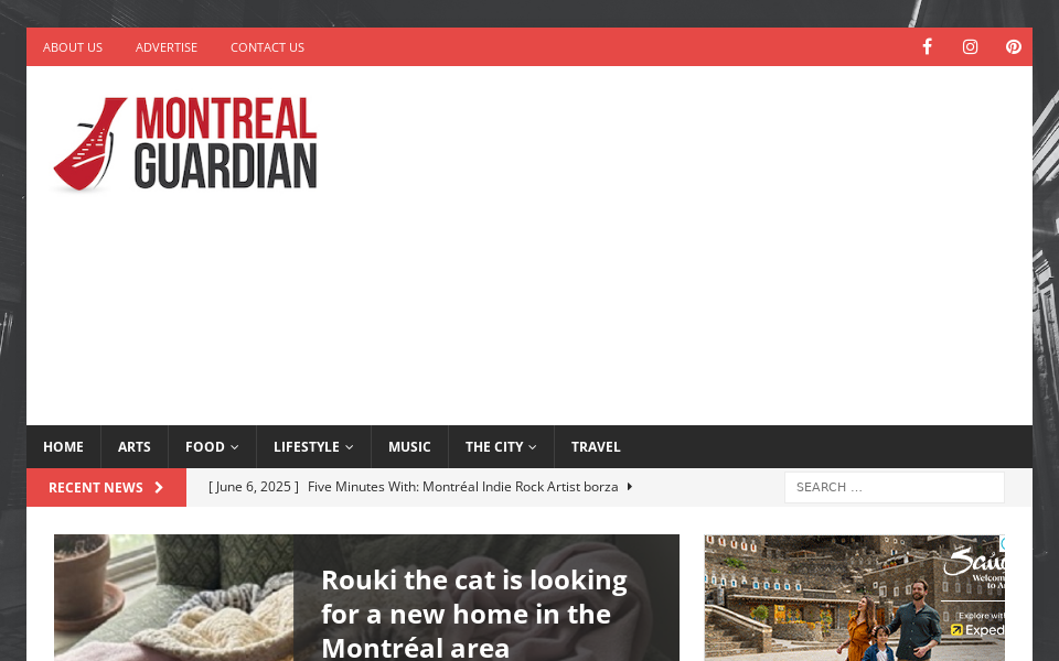 facebook.com/montrealguardian screen capture