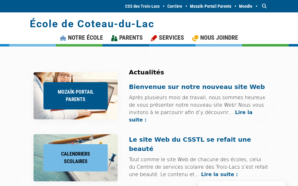 csstl.gouv.qc.ca/coteau-du-lac/ screen capture