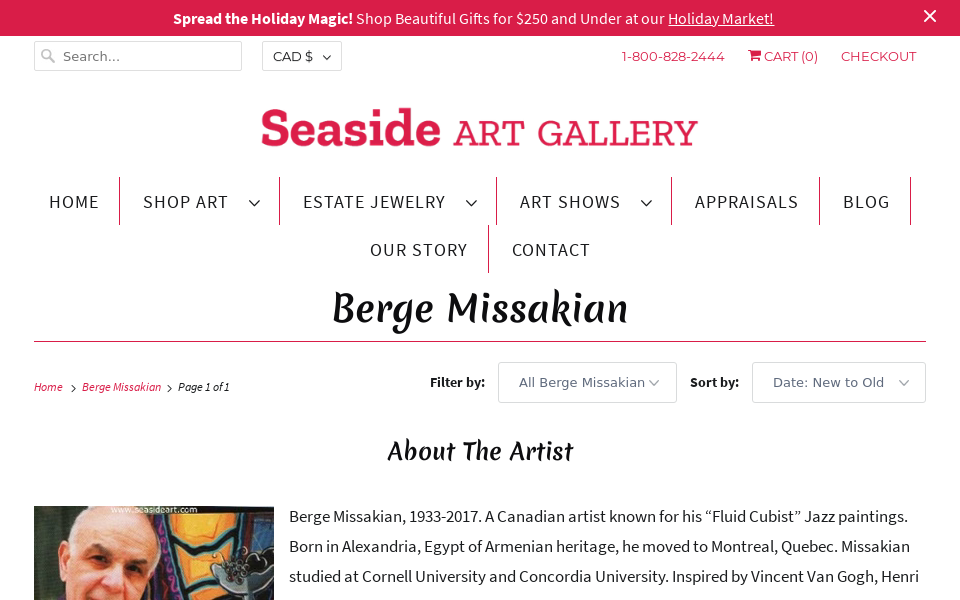 seasideart.com/collections/berge-missakian screen capture