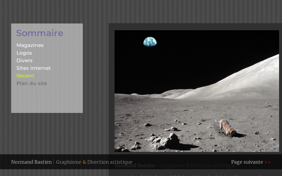 www.normandbastien.com/ screen capture