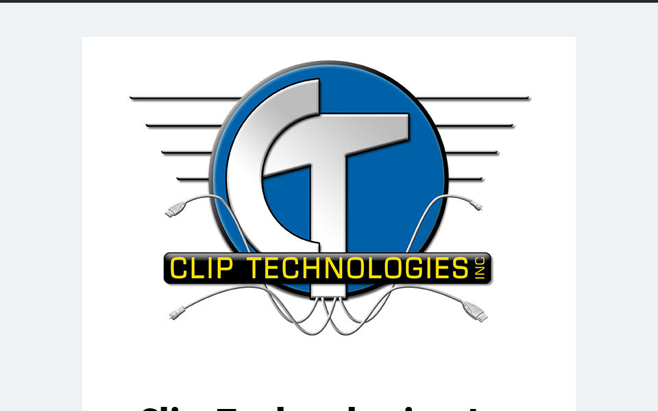 www.cliptechnologies.com/ screen capture