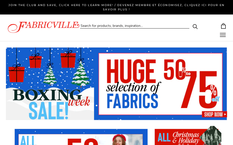 fabricville.com/ screen capture