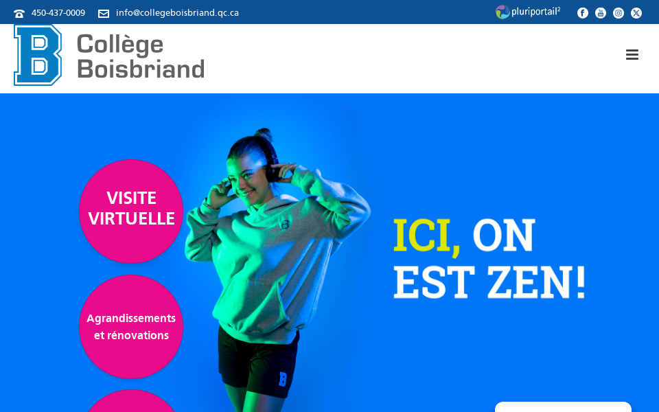 collegeboisbriand.qc.ca/ screen capture