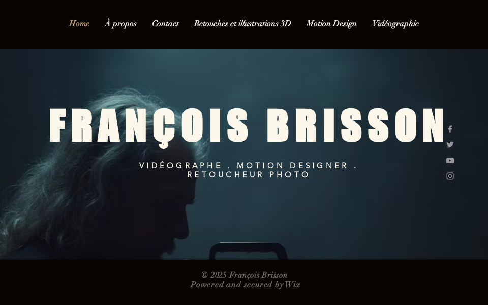 www.francoisbrisson.com/ screen capture