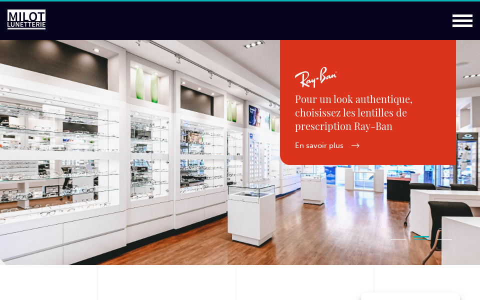 www.lunetteriemilot.com/ screen capture