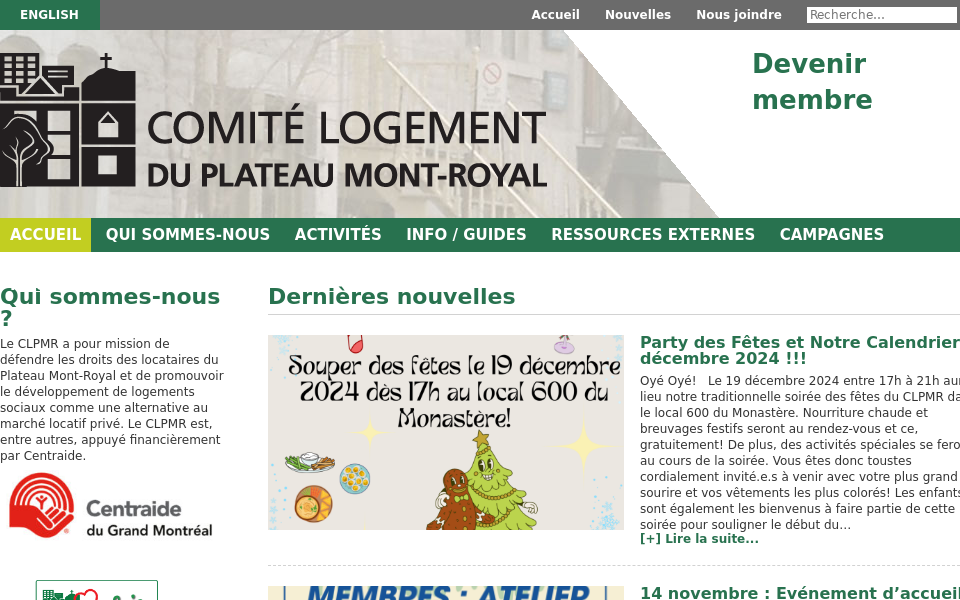 clpmr.com/ screen capture