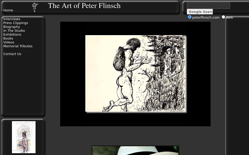 peterflinsch.com/ screen capture