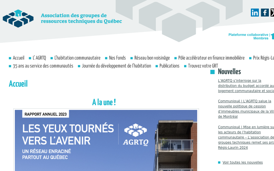 agrtq.qc.ca/ screen capture