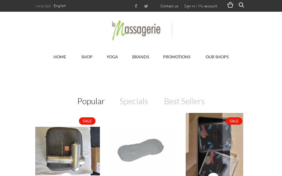 lamassagerie.com/ screen capture