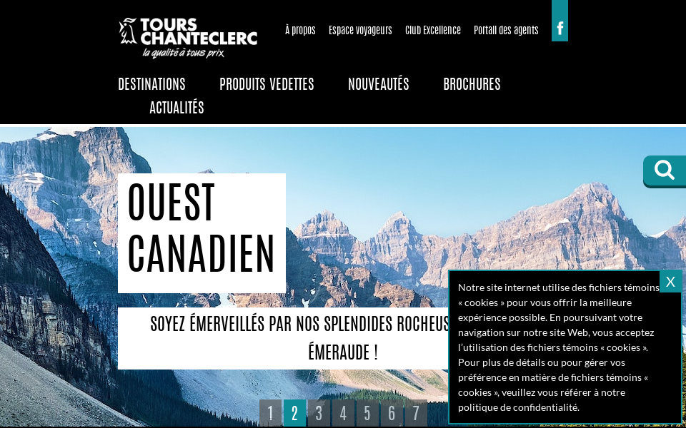 www.tourschanteclerc.com/ screen capture