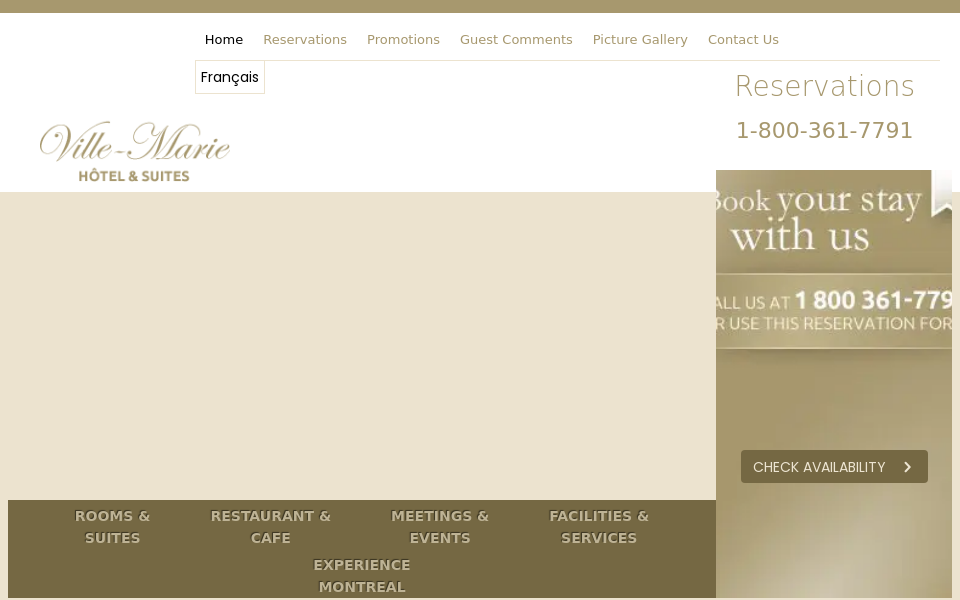 www.hotelvillemarie.com/ screen capture