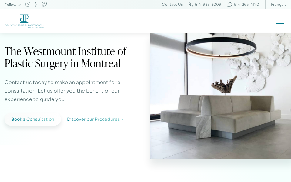 plasticsurgery-montreal.com/ screen capture