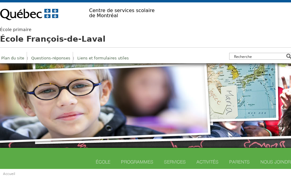 francois-de-laval.cssdm.gouv.qc.ca/ screen capture