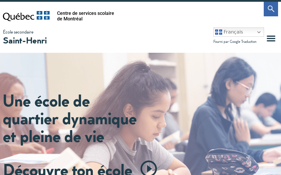 st-henri.cssdm.gouv.qc.ca/ screen capture