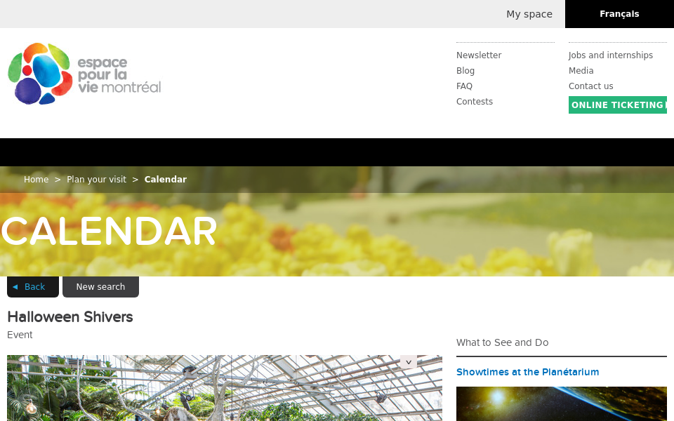 calendrier.espacepourlavie.ca/frissons-dhalloween screen capture