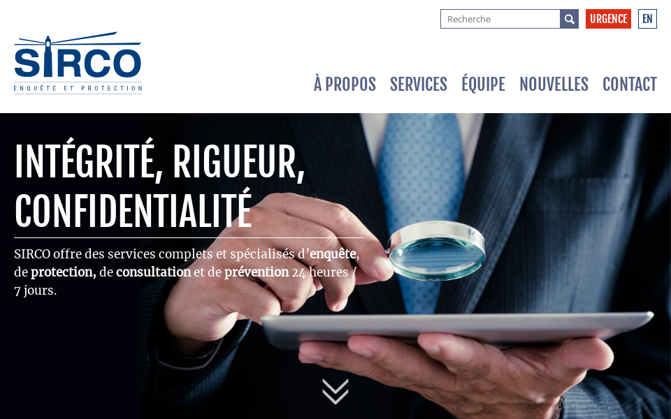 groupesirco.com/ screen capture