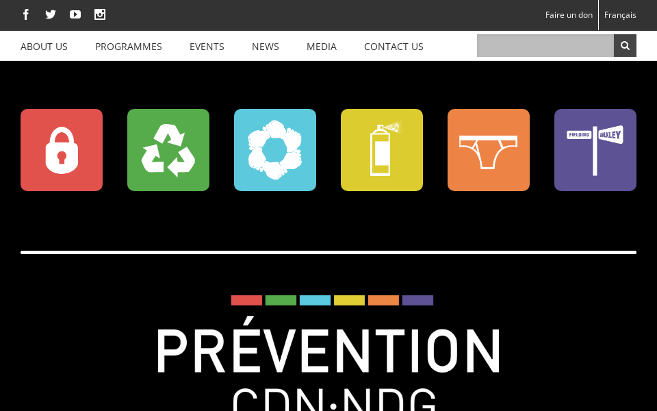 preventioncdnndg.org/ screen capture