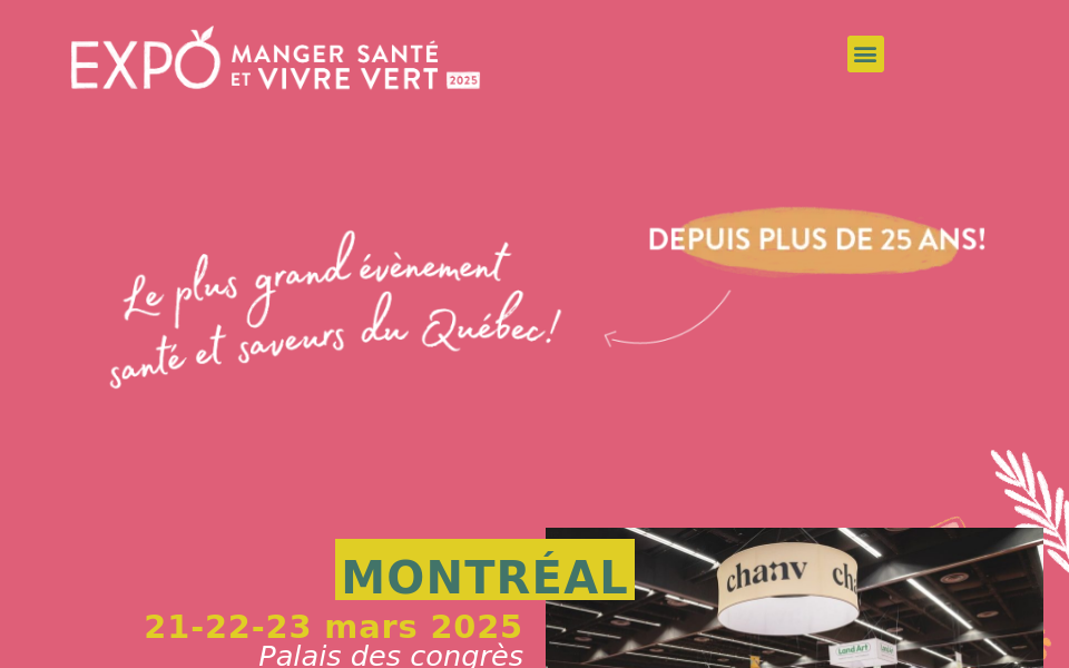 expomangersante.com/ screen capture