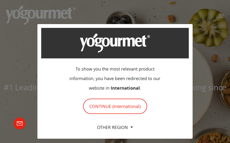 yogourmet.com/ screen capture